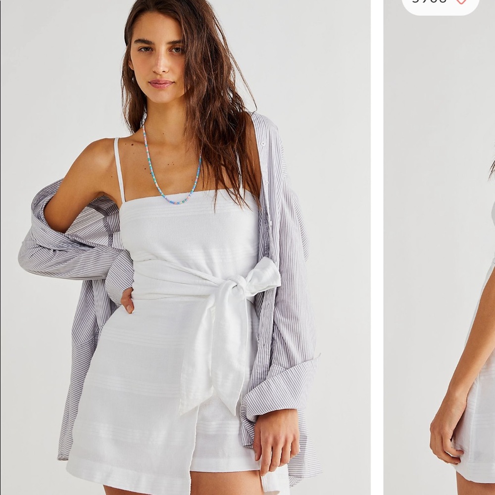 Free People Go Get Em Skort Romper size medium